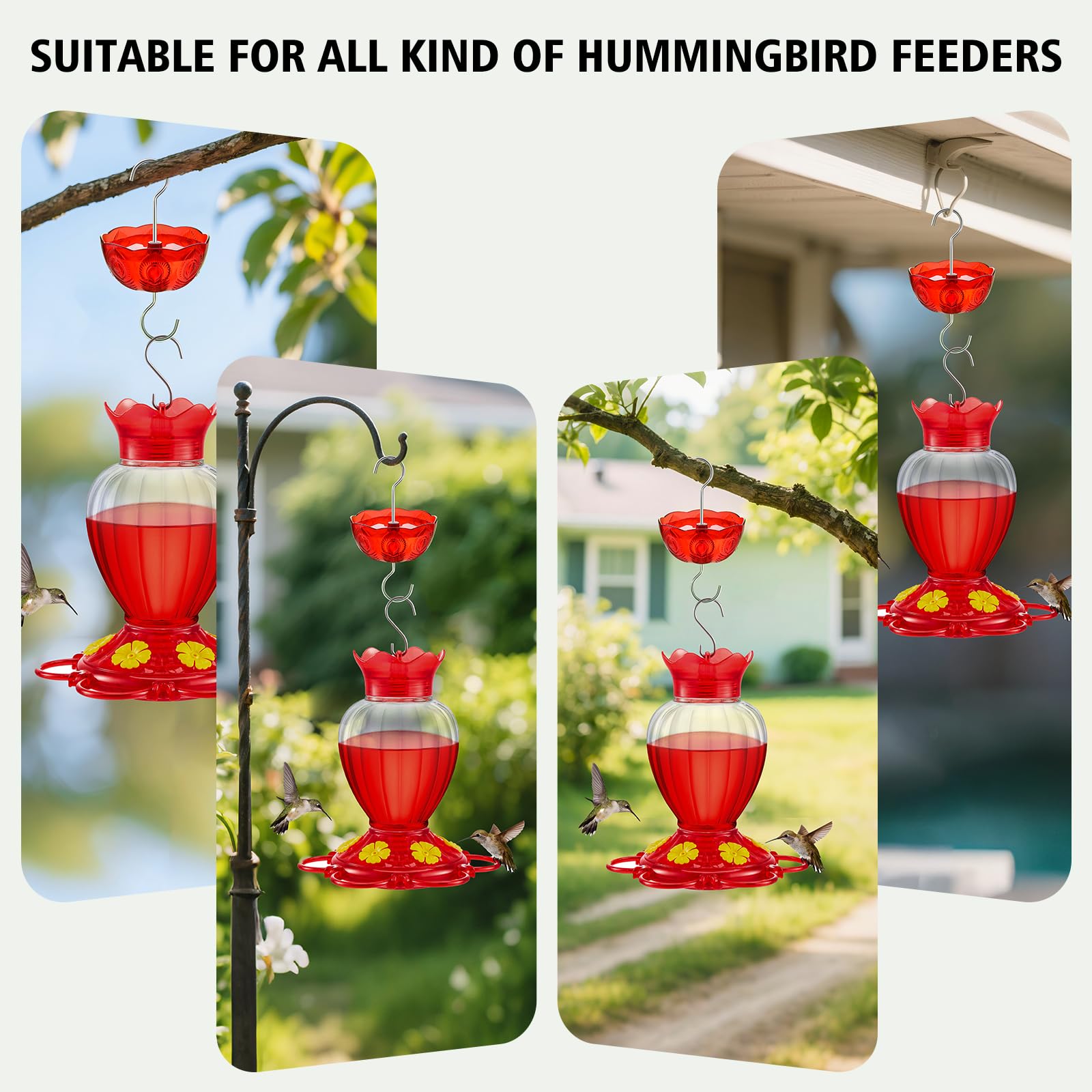 Wtpncil ant moat pack of four red protects multiple feeders at once