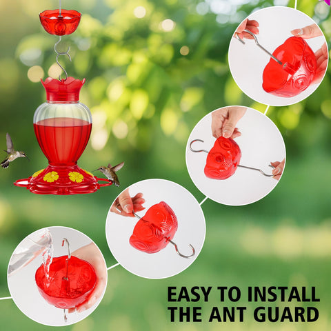 Wtpncil ant moat vintage design adds decorative charm while guarding nectar