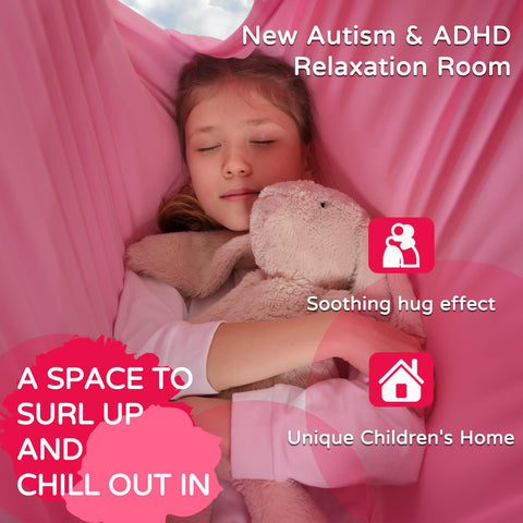 WUBOTIYU cuddly-effect swing offering hug-like comfort during playtime