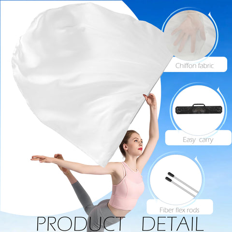 Wuchieal flex rods enable quick, portable flag setup for praise routines