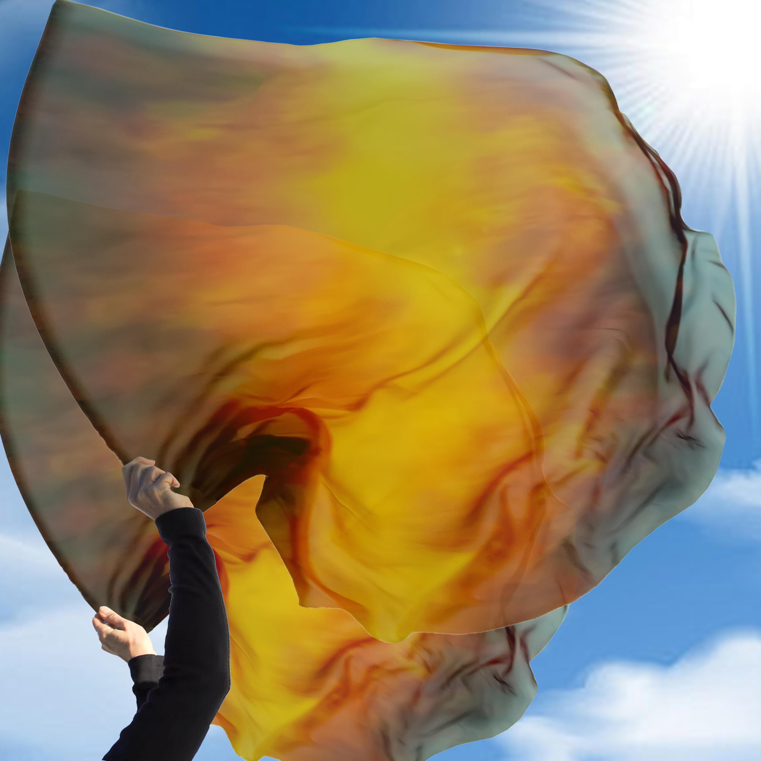 Wuchieal worship flags with durable stitching to prevent fraying.