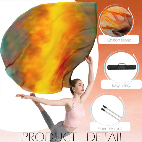Wuchieal worship flags flex rods detail for quick setup and durability.