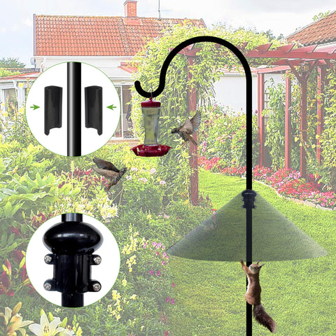 WUCYLKA squirrel baffle makes a thoughtful bird feeder gift