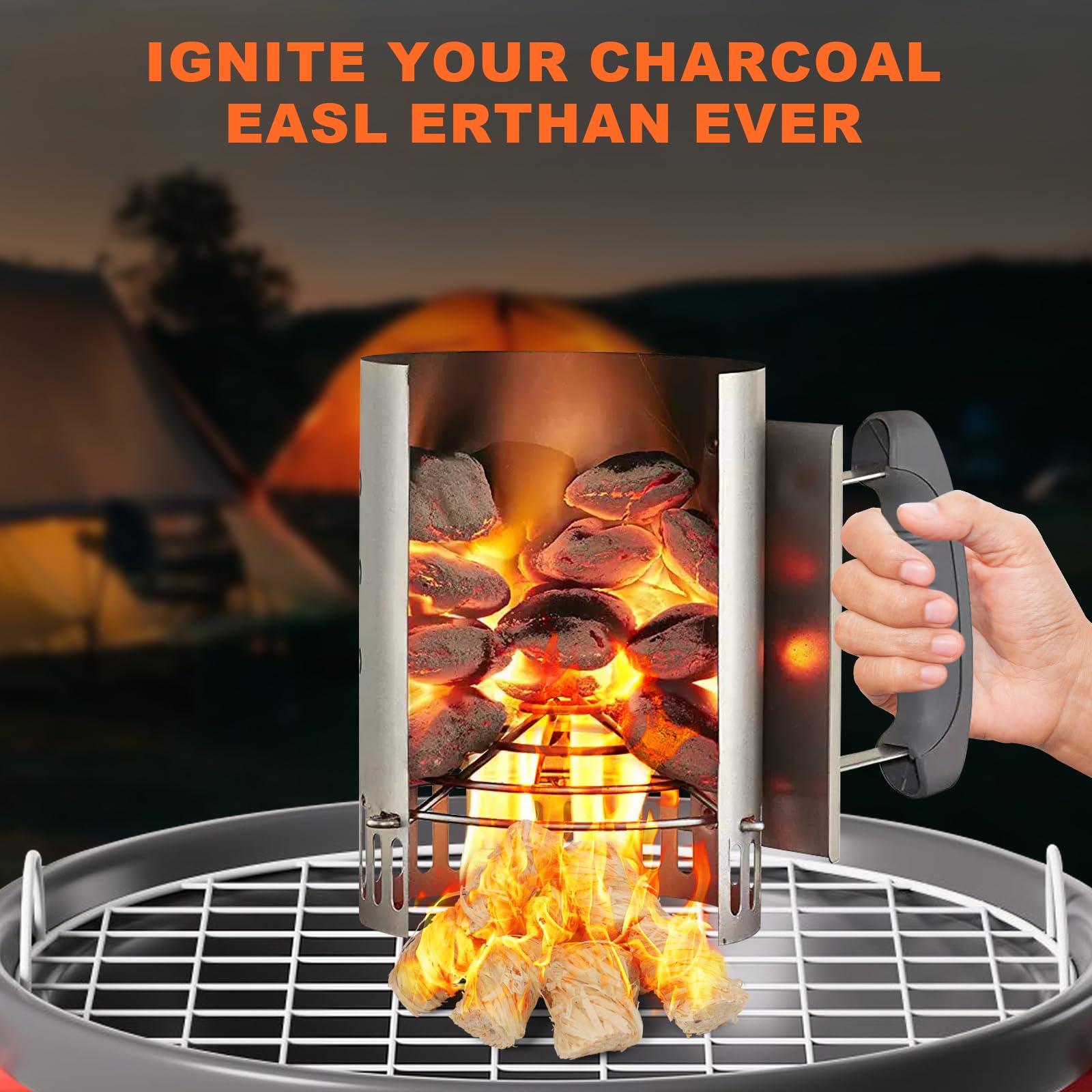 Wufoty waterproof ignition sticks perform reliably in wind or rain.