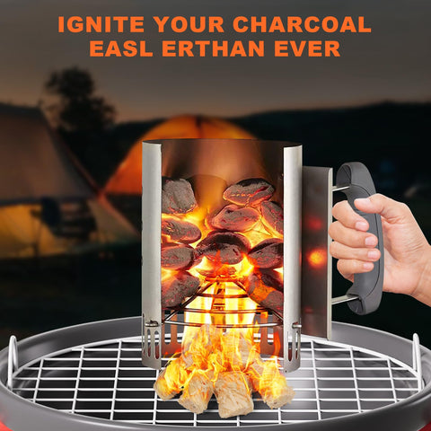 Wufoty waterproof ignition sticks perform reliably in wind or rain.