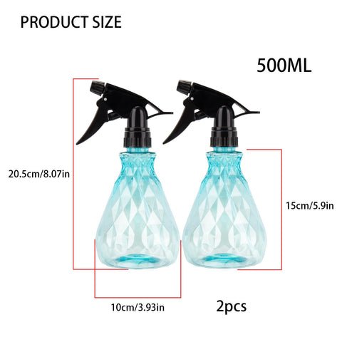Ergonomic Wugongshan spray head in blue designed for easy pressing and daily tasks.