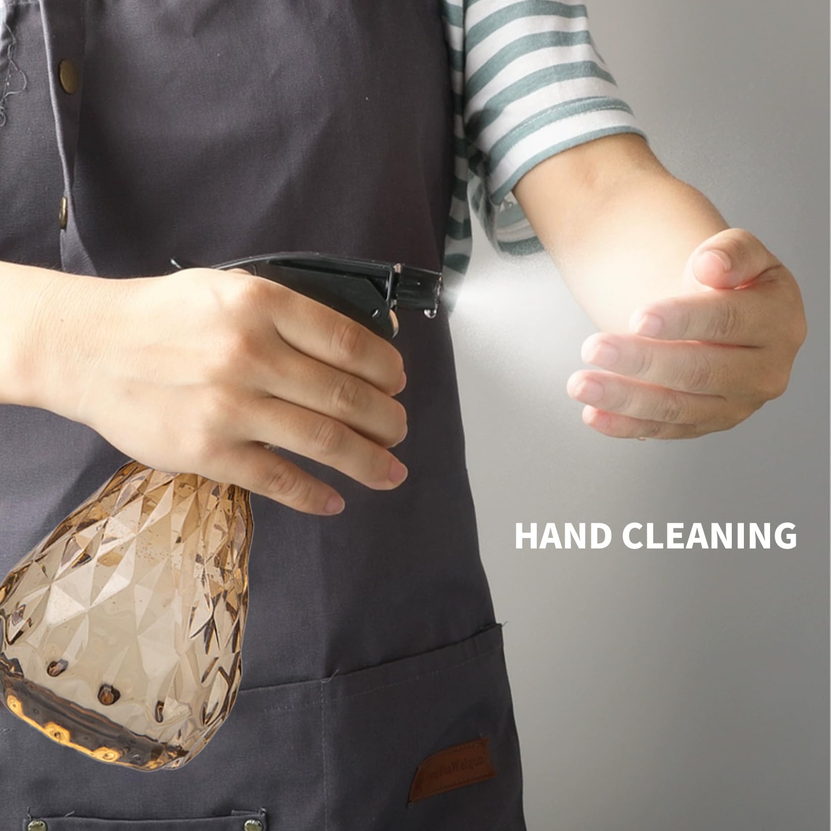 Wugongshan 2-pack spray bottles offer reliable refillable containers.