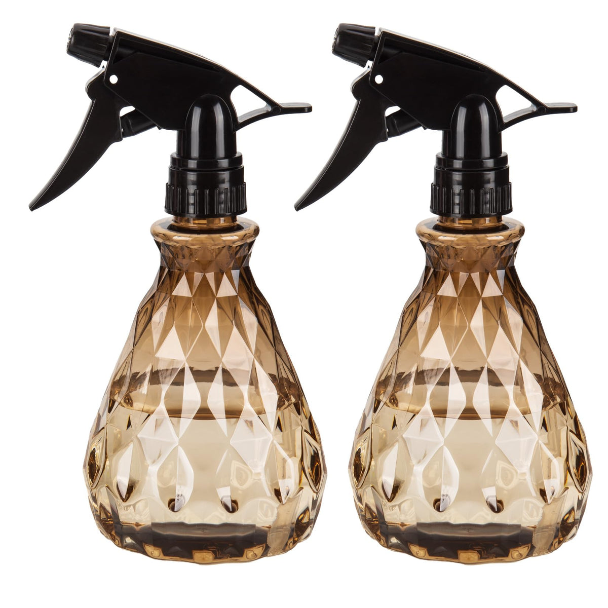 Wugongshan spray bottle 500ml brown, side view, great for versatile cleaning tasks.