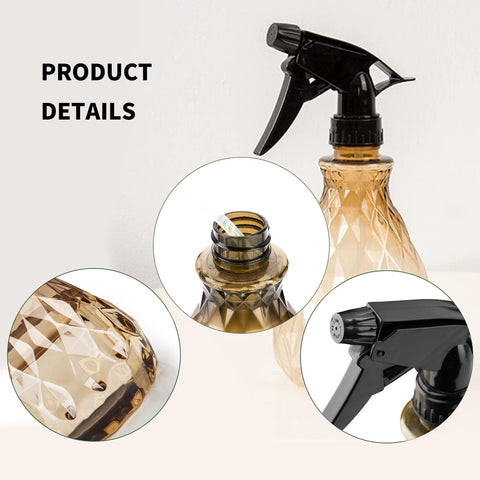 Wugongshan brown 500ml bottle suitable for water storage and misting.