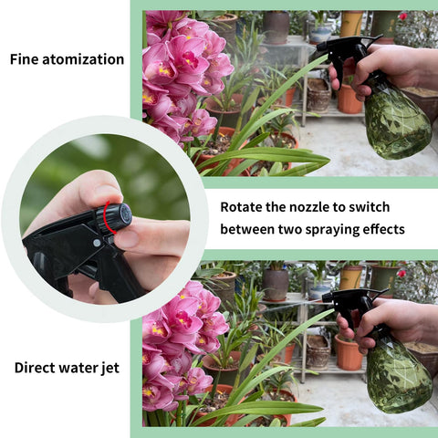 Wugongshan ergonomic push-head bottle fits comfortably in hand