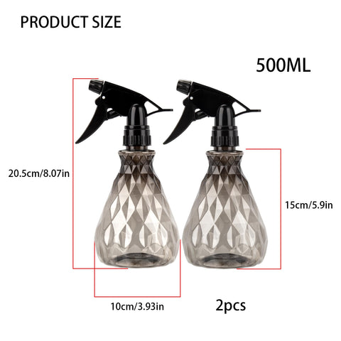 Wugongshan spray bottle press-head closeup showing ergonomic grip.