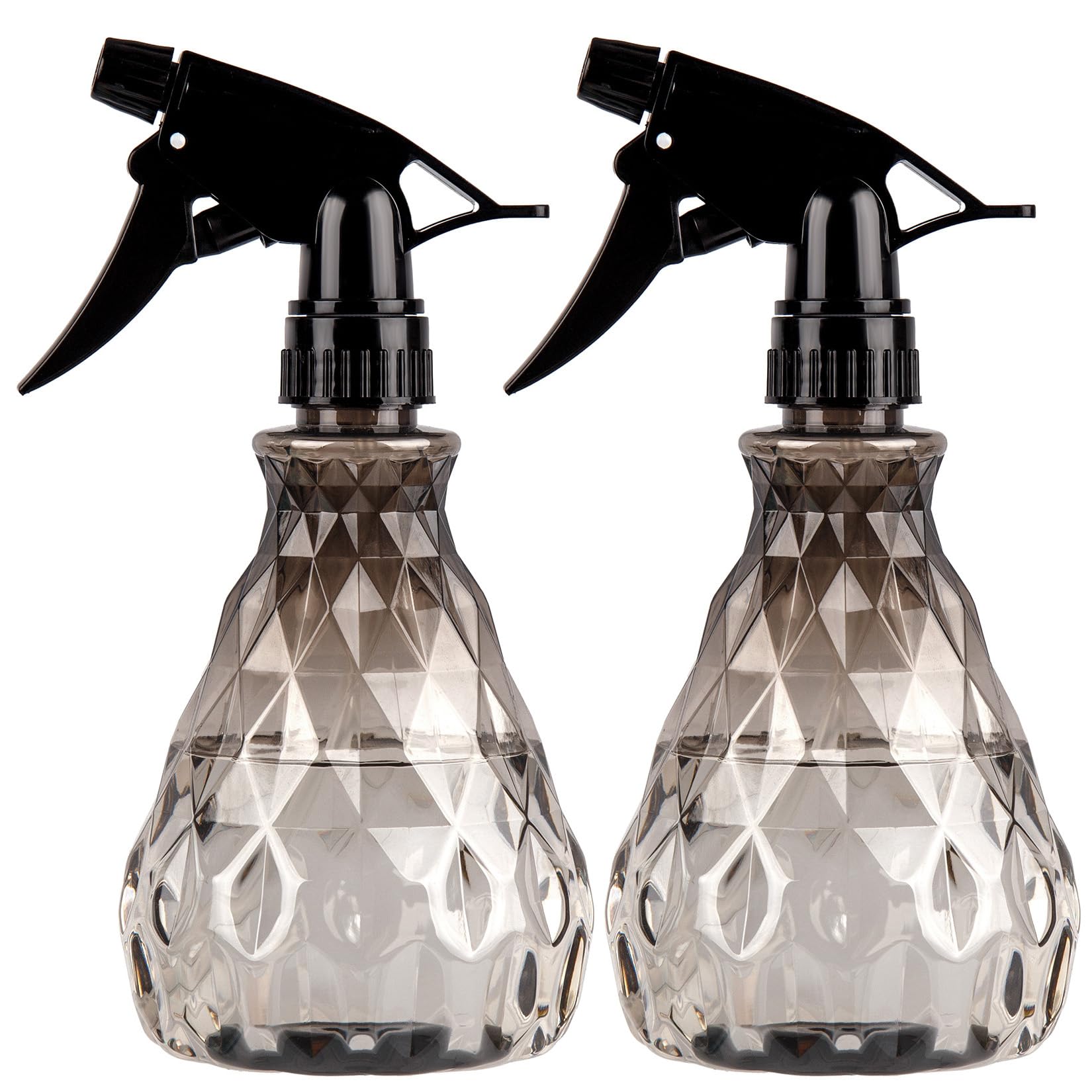Wugongshan two-pack 500ml grey spray bottles for cleaning and gardening.