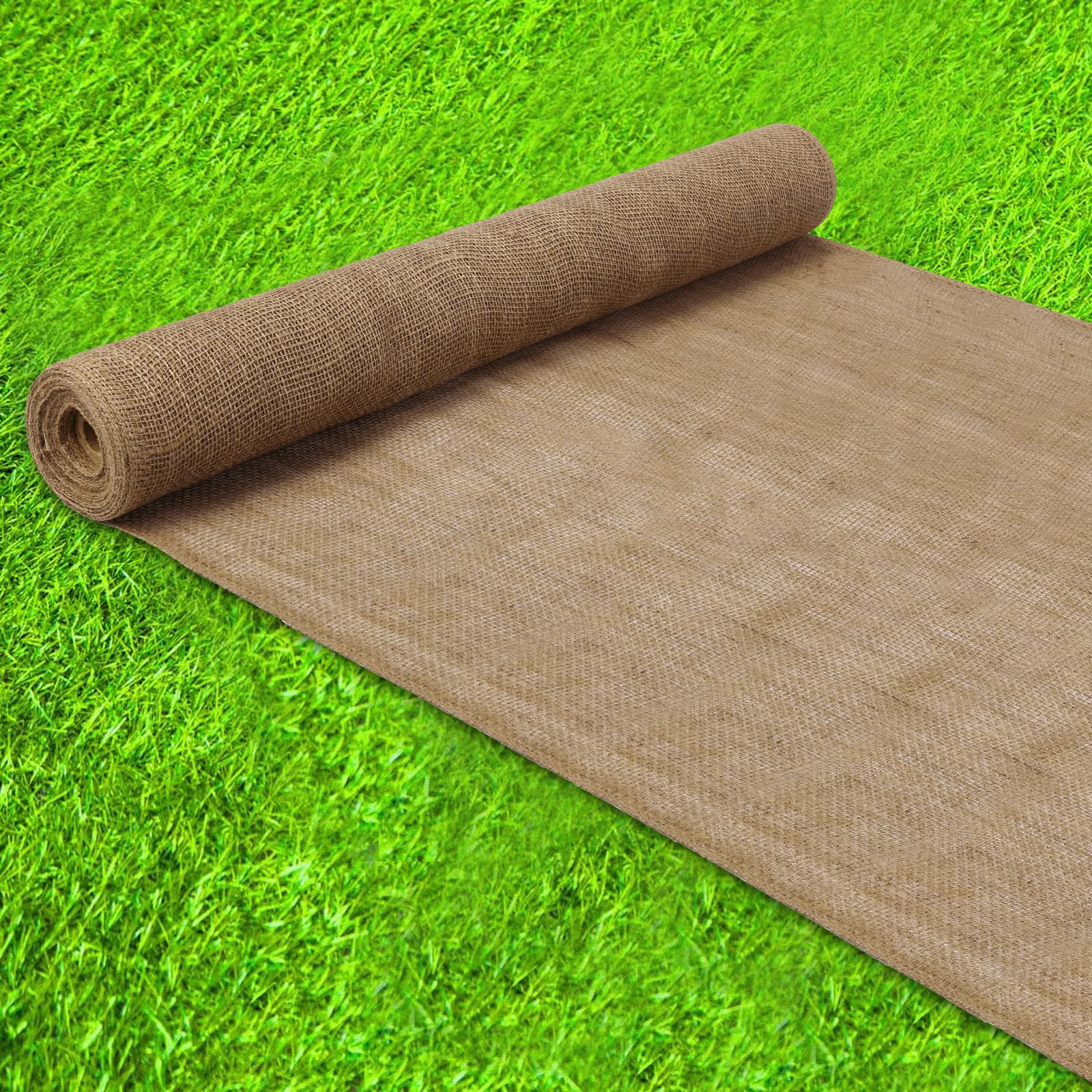 Wukfuiui garden burlap roll for outdoor use and soil management.