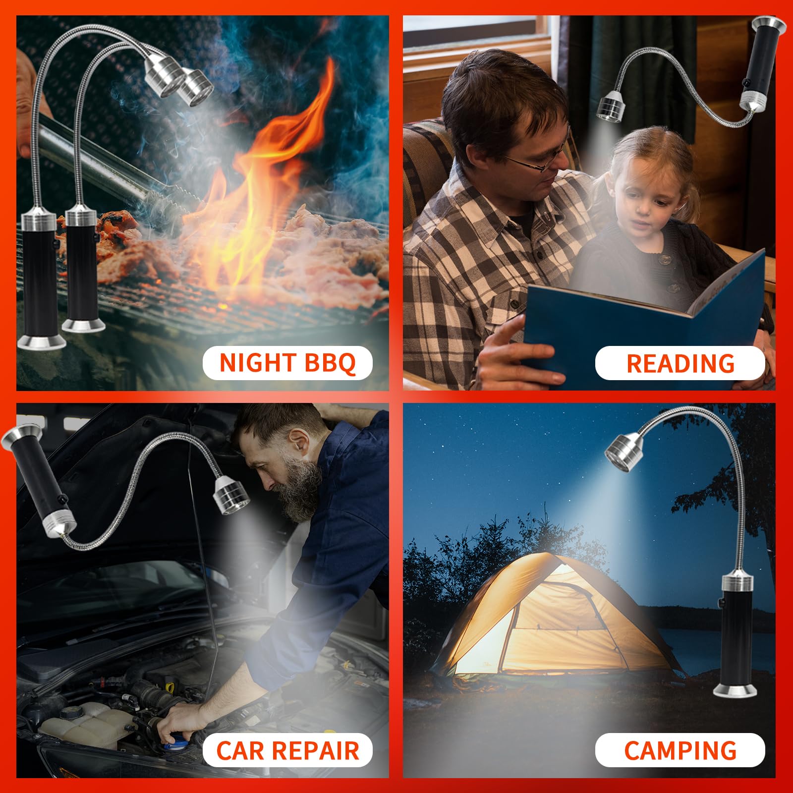 Wulakeo magnetic attachment allows quick, tool-free beam placement.