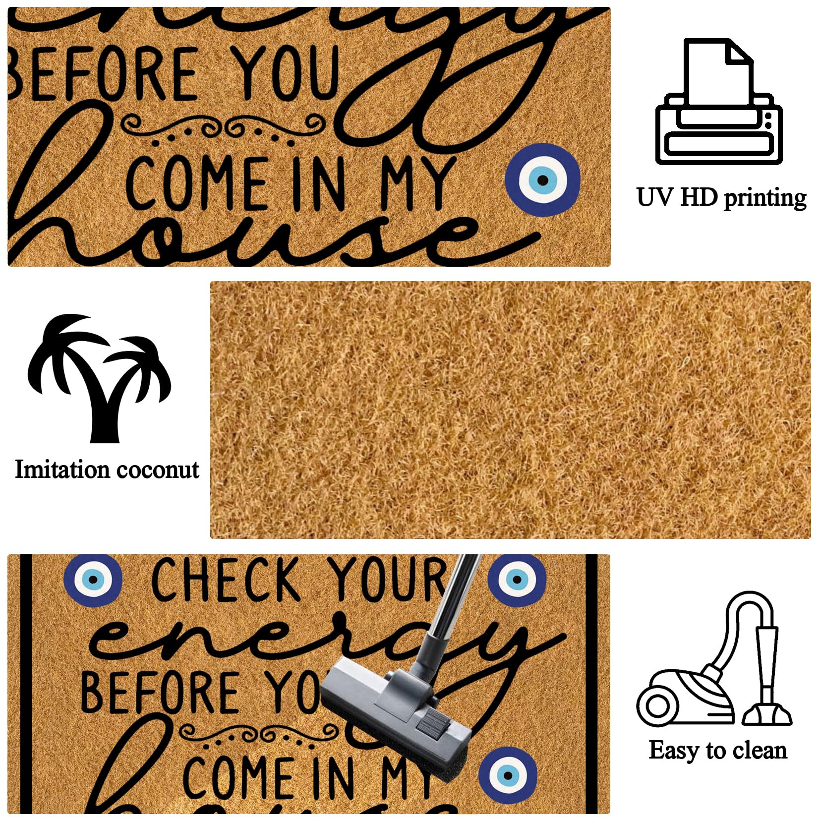Wulidrom bathroom-entrance mat resists moisture and dries quickly.