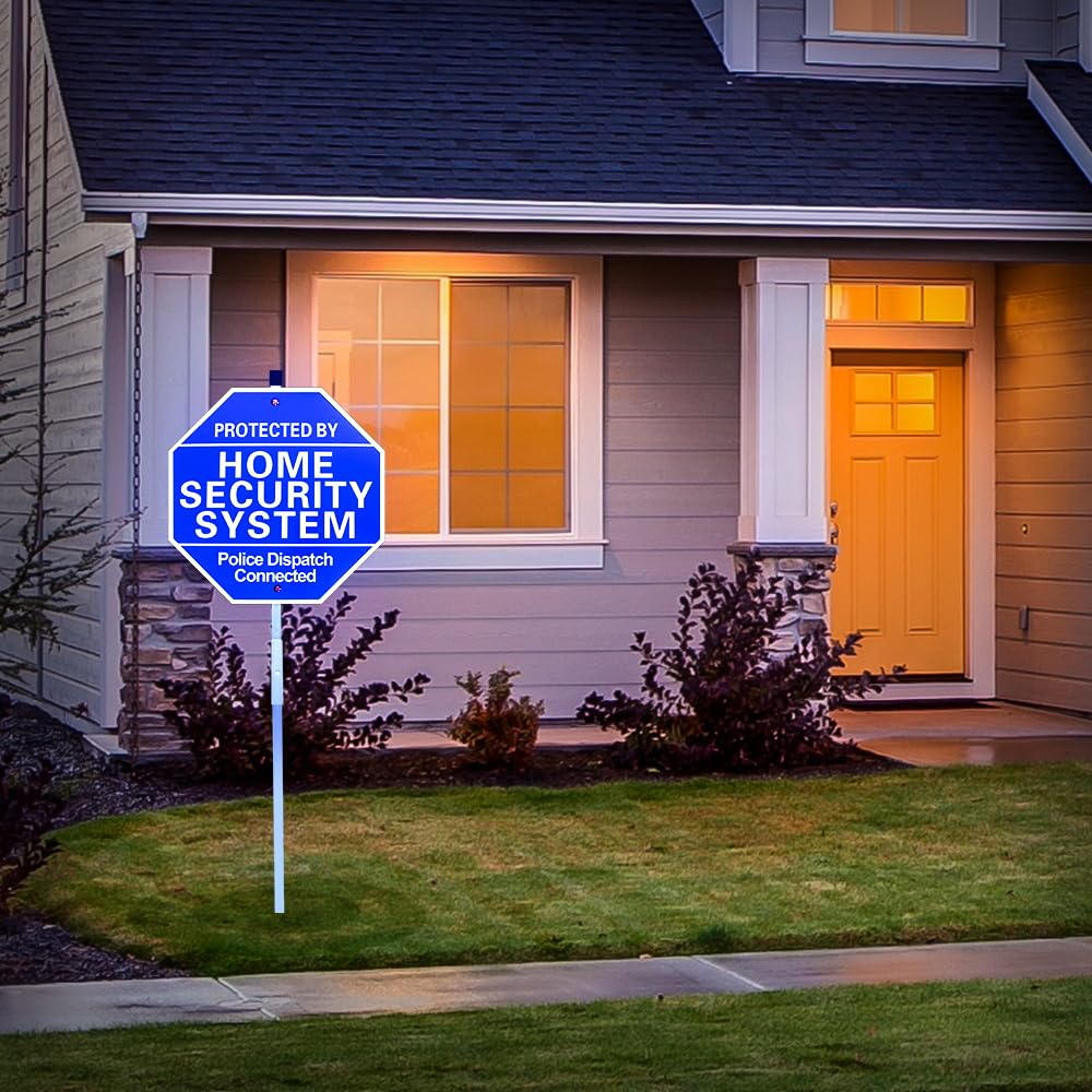 WUQIREN bright colors communicate warning while preserving curb appeal.