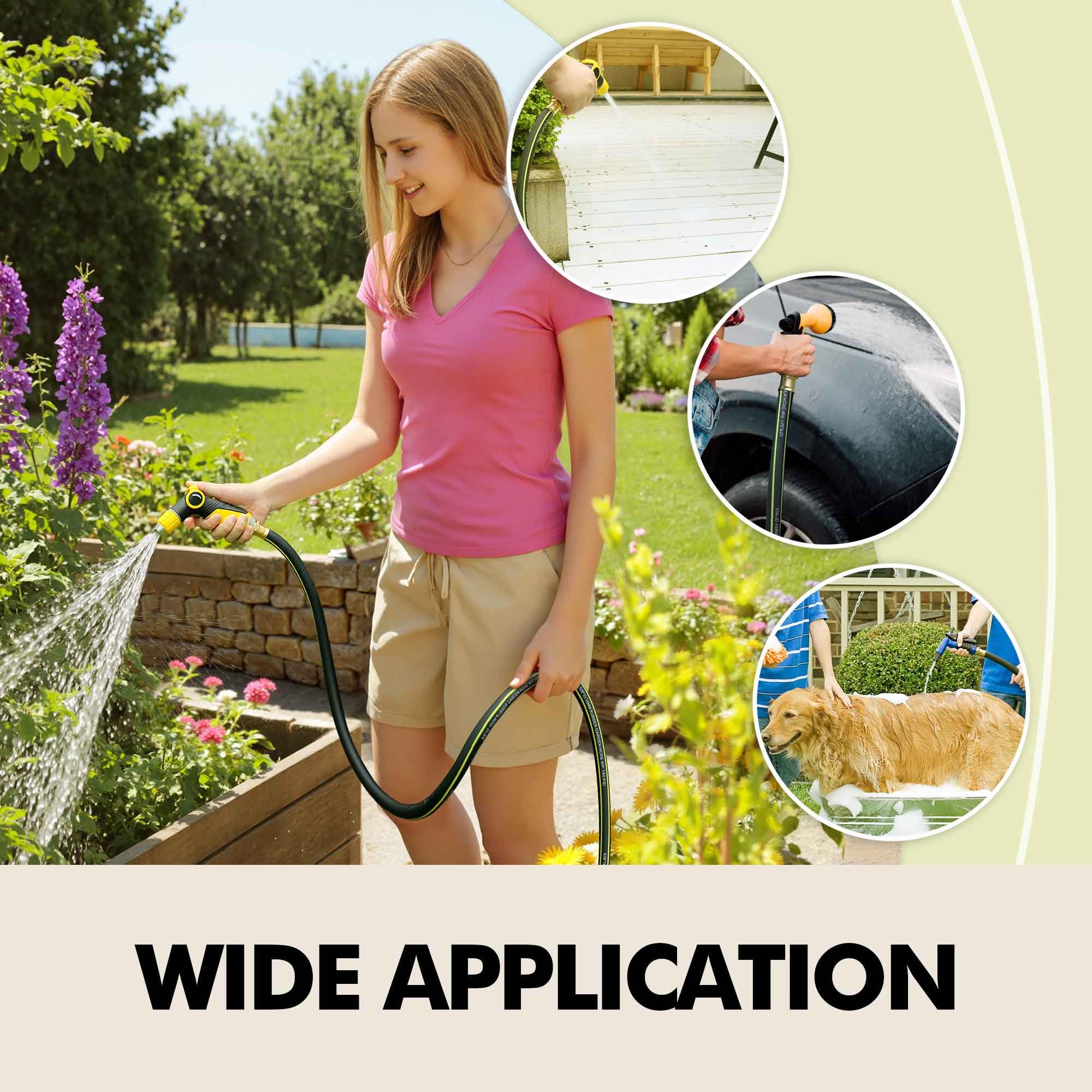 Wurzberge 650psi burst pressure supports high-flow cleaning tasks.