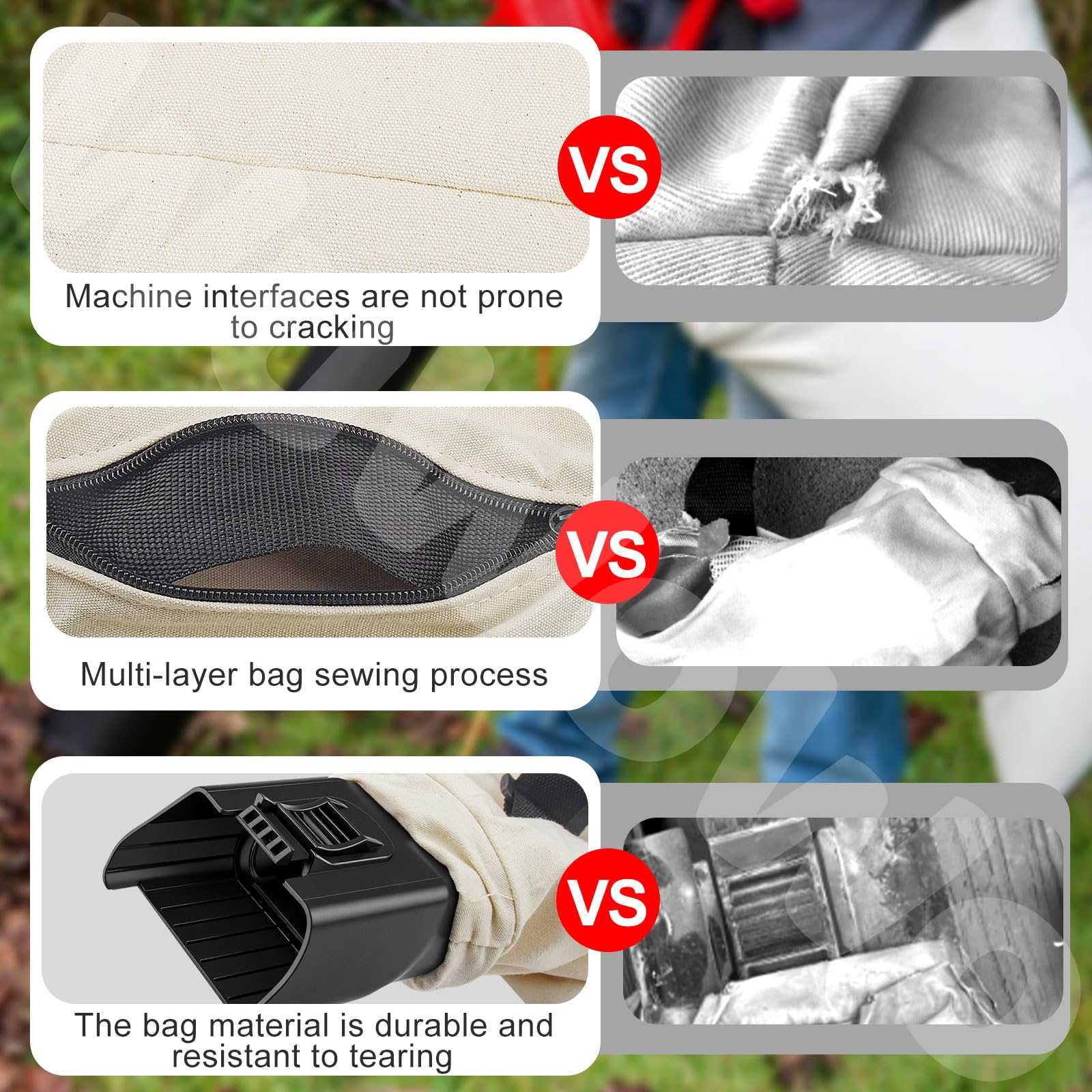 WuWoWo bag uses machine washable materials for easy maintenance.