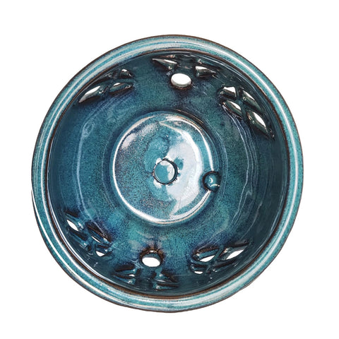 W&W orchid pot teal repotting use supports a fresh start for orchids.