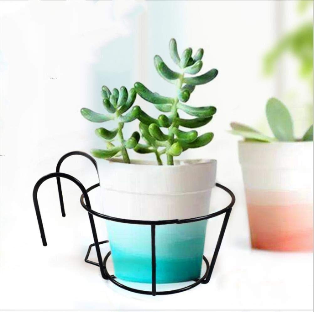 WWahuayuan fence mount pot rack, thickened frame for added durability.