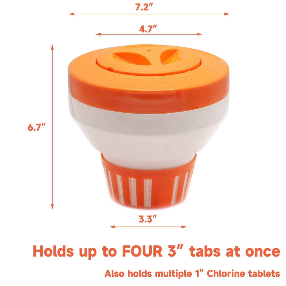 WWD Pool adjustable flow vent helps customize chlorine release to match pool usage