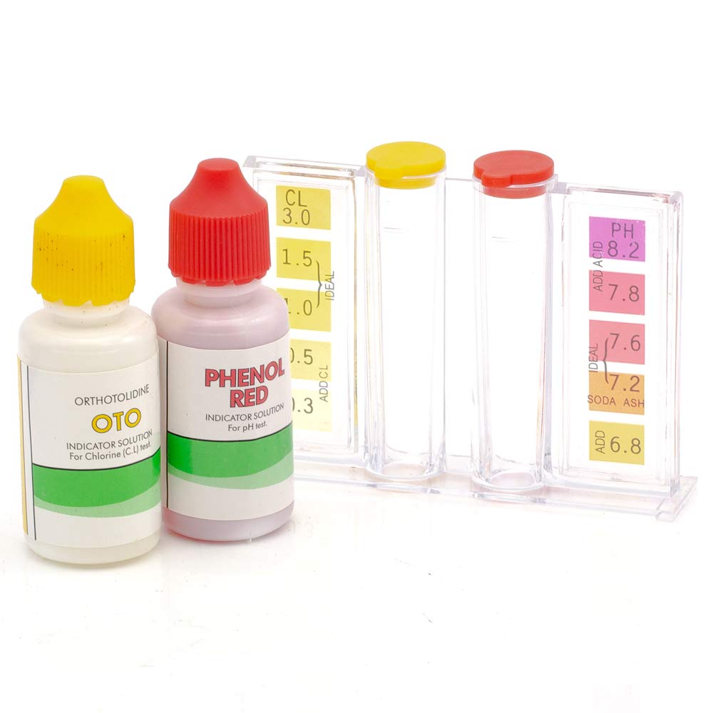 WWD POOL clear view testing unit with scale for quick readings