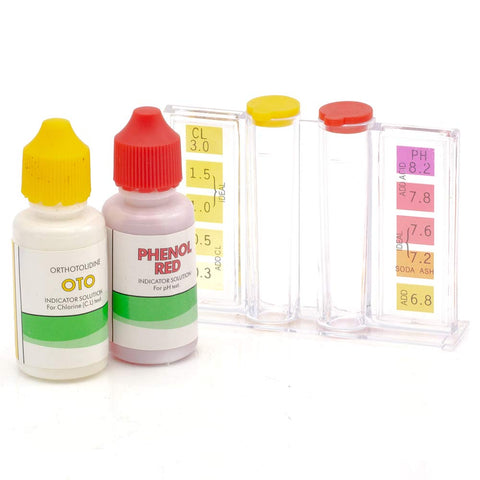WWD POOL clear view testing unit with scale for quick readings