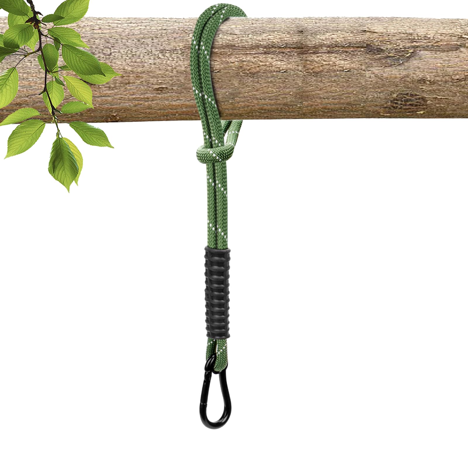 WWFFEN heavy-duty tree swing straps around a sturdy branch for secure outdoor use.
