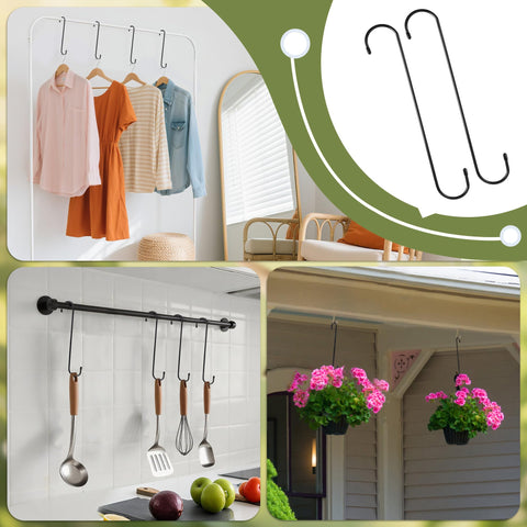 WWYICHEN clothes hanger S-hook for organization