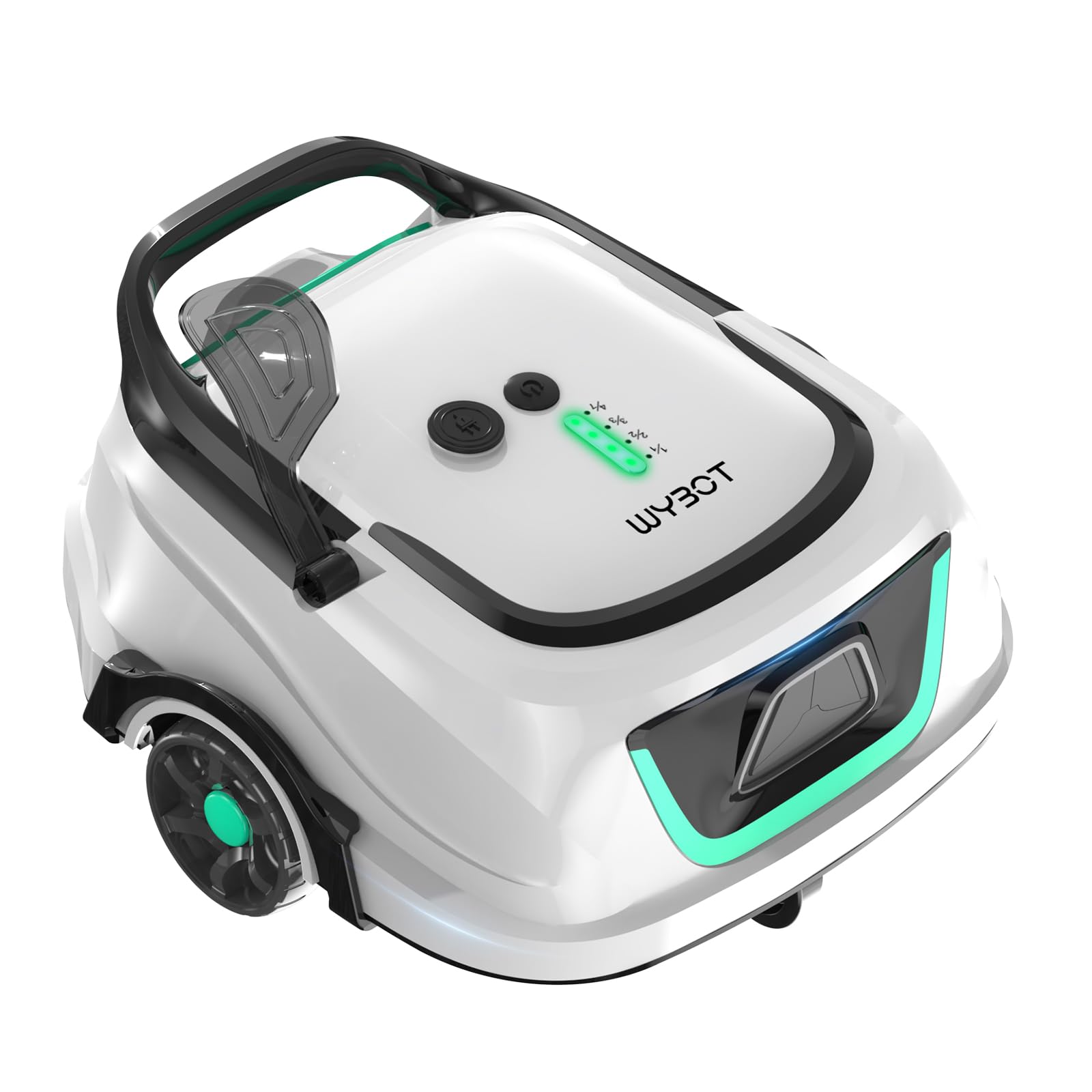 WYBOT A1 cordless pool cleaner in action for easy maintenance