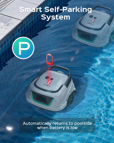 WYBOT A1 fast 2.5-hour charge keeps you cleaning sooner