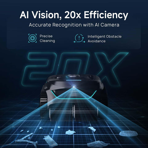 WYBOT C2 Vision learns debris patterns to improve cleaning efficiency