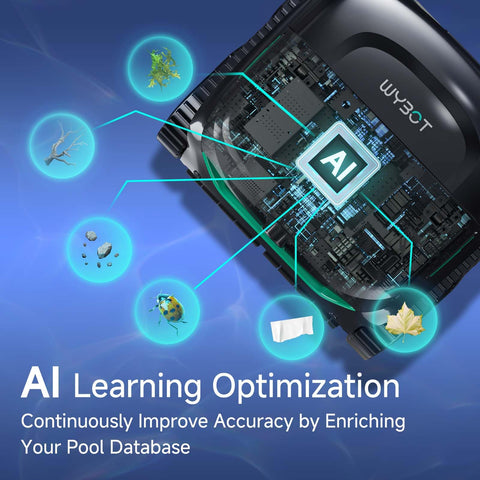 WYBOT C2 Vision eight modes tailor cleaning for floors, walls, and waterline.