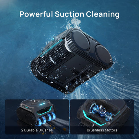 WYBOT C2 Vision scheduled cleaning via app for hands-free maintenance.