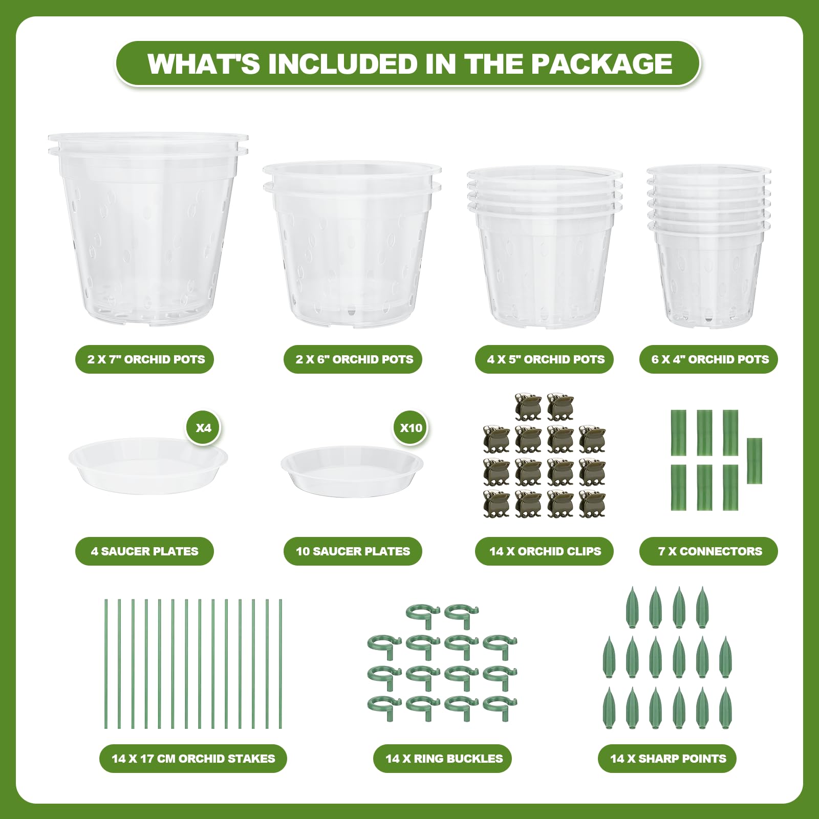 Wyegey included saucer catches drips and protects surfaces