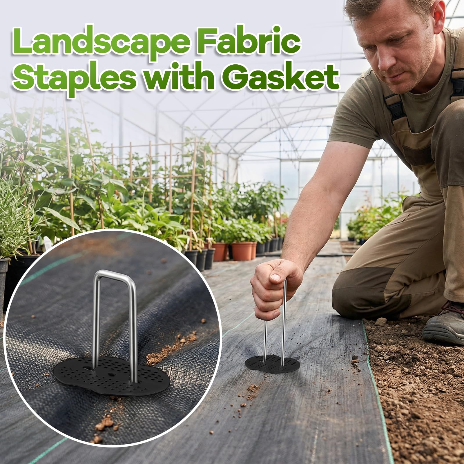 Wyegey pack shows 200pcs value for versatile lawn and garden use.