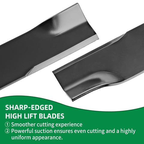 Wyevee 113579 blade closeup showing rolled air lift design for airflow.