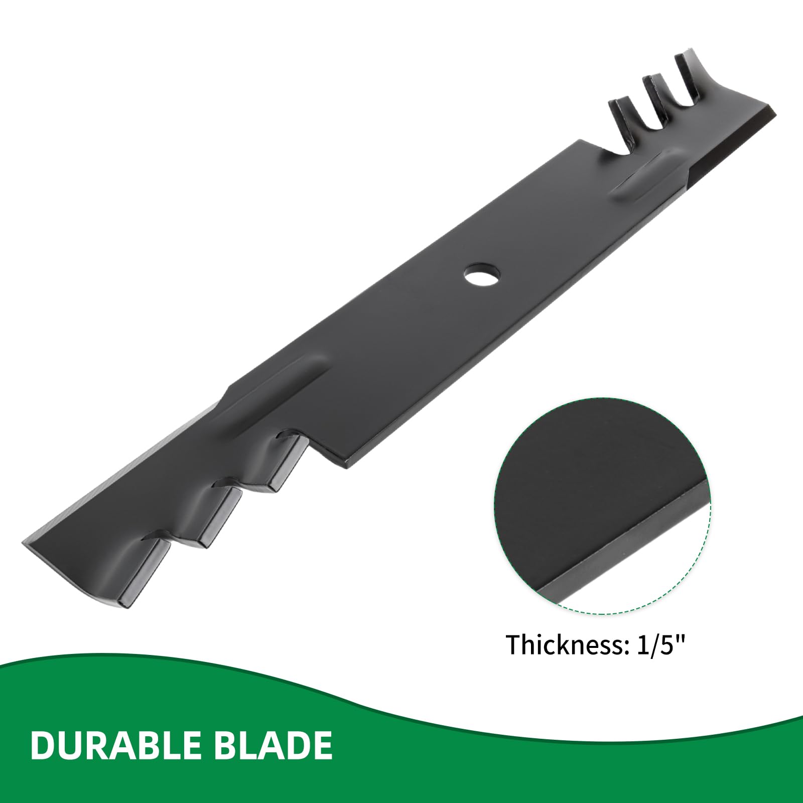 Wyevee three-pack blades provide convenient replacement for lawn upkeep.