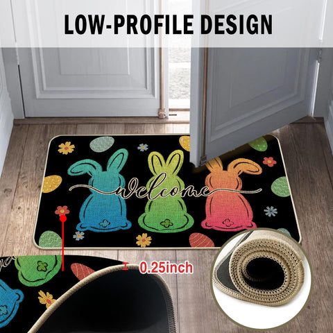 Wylumen Easy-to-clean mat can be shaken, vacuumed, or rinsed.