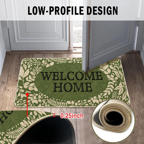 Wylumen indoor-outdoor entryway mat suits patios, porches, and foyers.