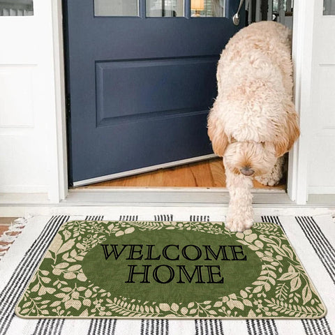 Wylumen low-profile door mat fits doors smoothly while elevating style.