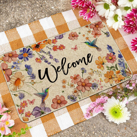 Wylumen low-profile entrance mat 0.25 inch fits under doors
