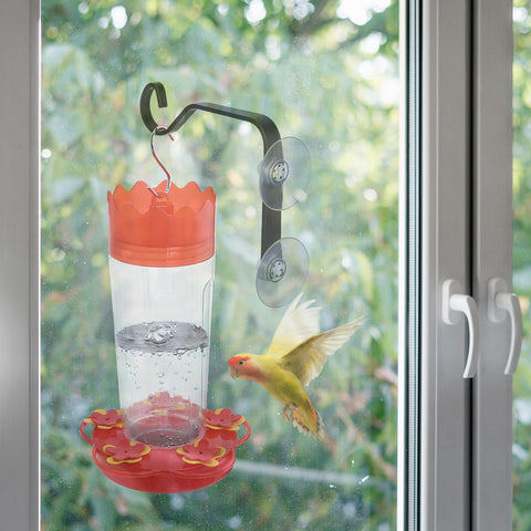 WYLUNBI lantern window hanger keeps exterior lighting steady and accessible