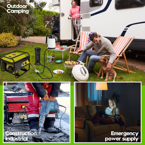 WYM World 1 ft cord length keeps cables tidy and within reach.