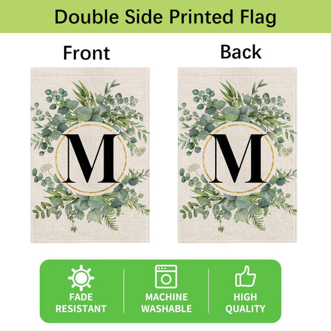 Wyooxoo burlap-look flag material for rustic porch decor and durability