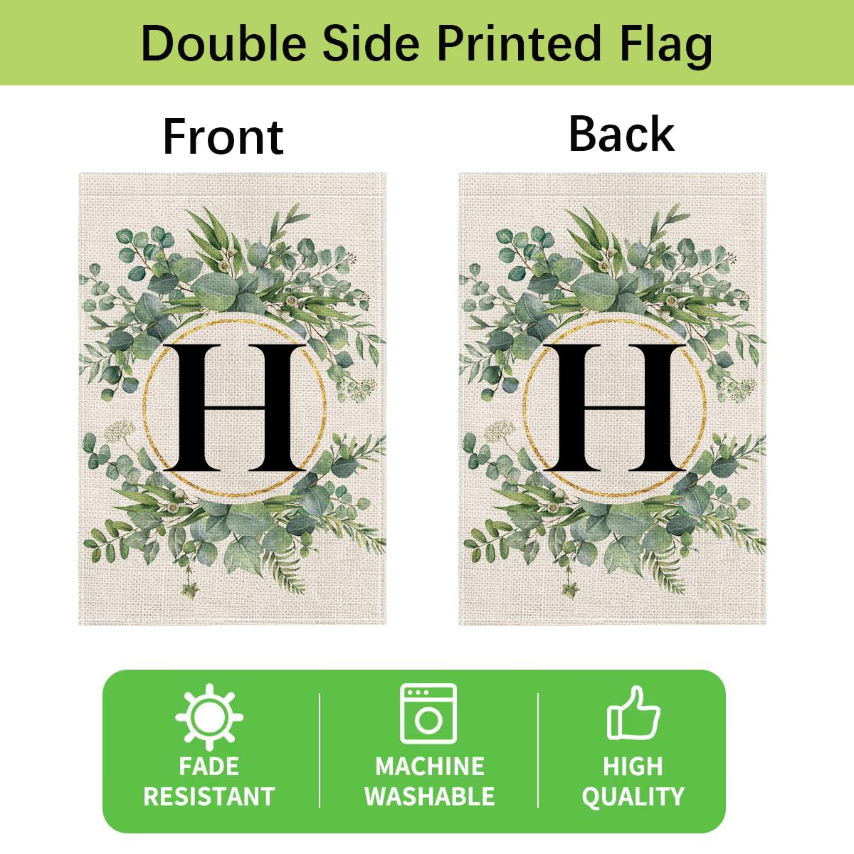Wyooxoo flag with top sleeve for easy setup and installation