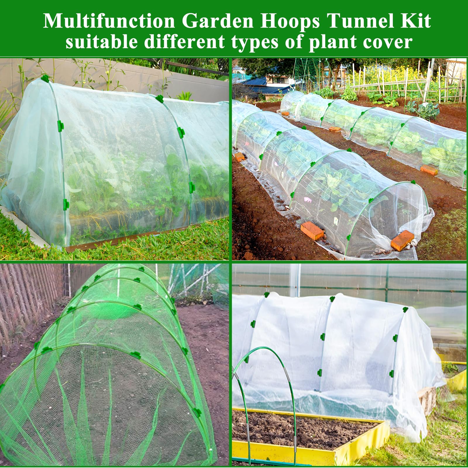 WYRJXYB DIY hoop kit enables modular garden grow tents.