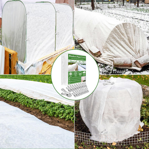 WYRJXYB extend growing season by warming the soil and shielding against frost