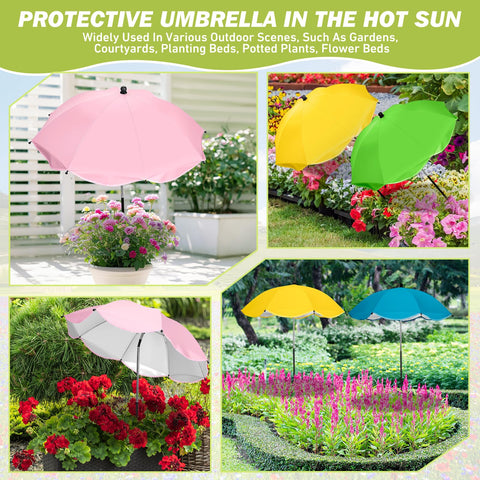 WYRJXYB 4-pack kit makes shading multiple plants easy.