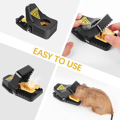 Wysteria traps are easy to set with a detachable bait cup.
